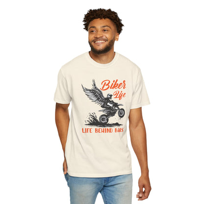 Thriller Live Behind Bars Secret Of Life Journey Over Destination Two Wheeled Adventures Unisex Heavy Cotton T-Shirt
