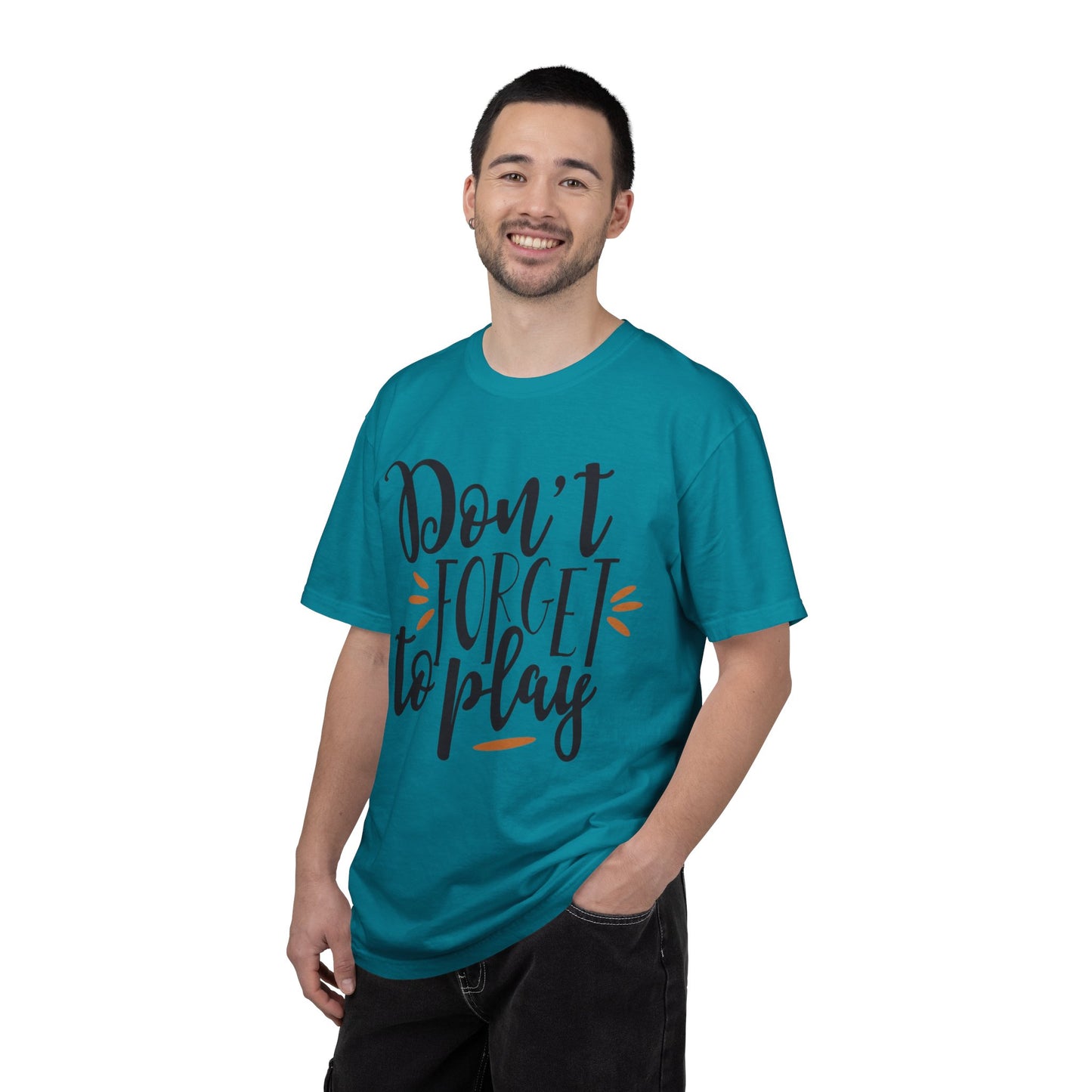 Don’t Forget To Play Warriors Tee Non-Stop Playing Gaming Obsession Unisex Heavy Cotton T-Shirt