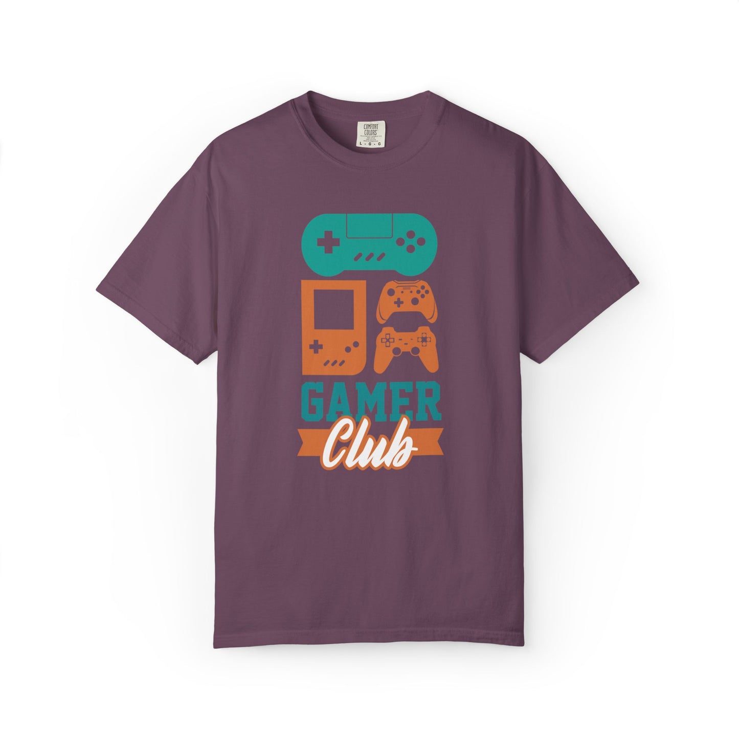 Funny Gamer Club Sarcastic Retro Gaming Gaming Consoles Gaming Community Unisex Heavy Cotton T-Shirt