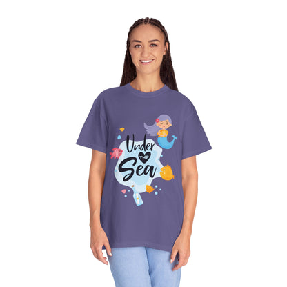 Under The Sea Oceanic Enchantment Tee Marine Life Wonders Unseen Depths Unisex Heavy Cotton T-Shirt