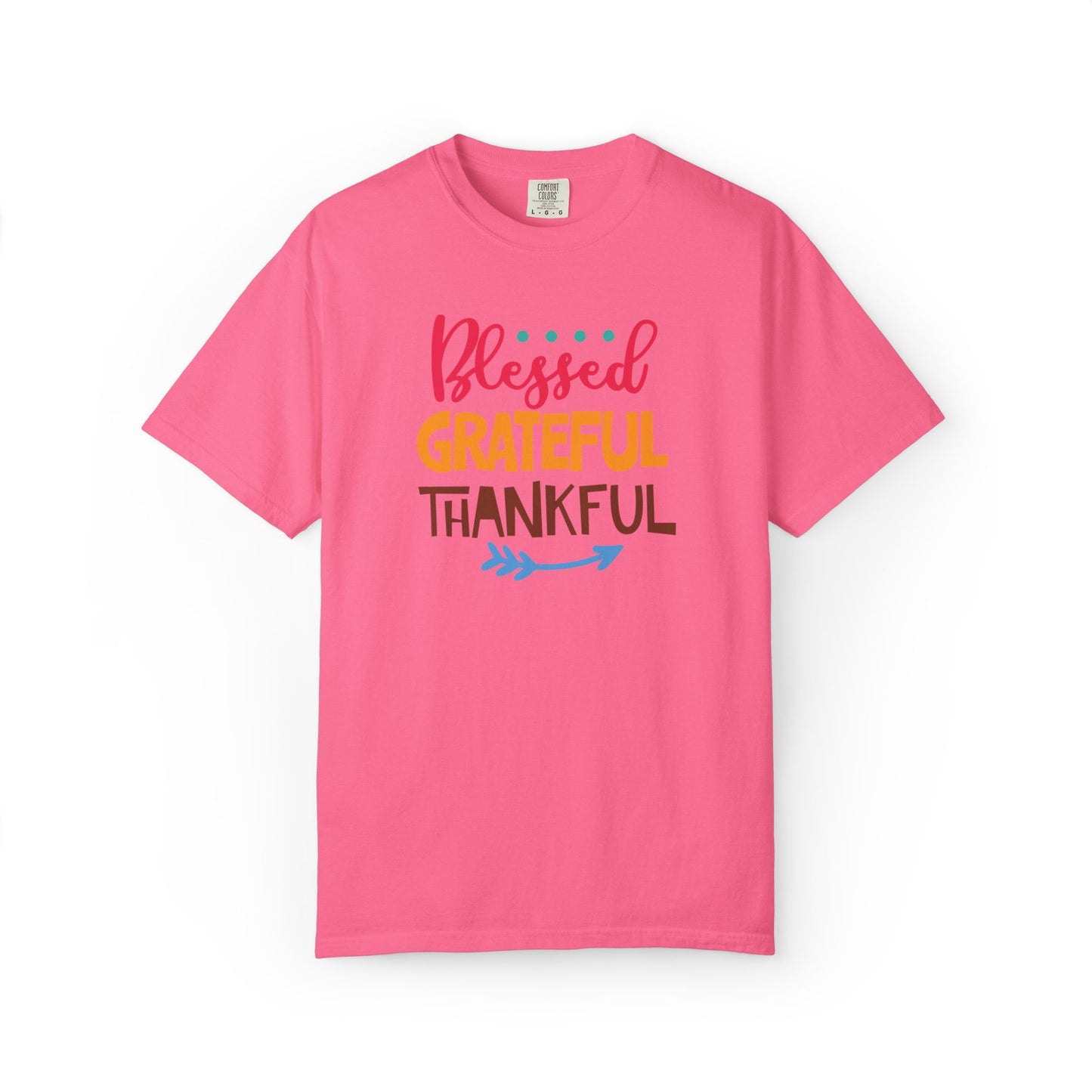 Blessed Grateful ThankfulAppreciate Everything Lovers Tee Positivity Self-Sufficiency Satisfaction Unisex Heavy Cotton T-Shirt