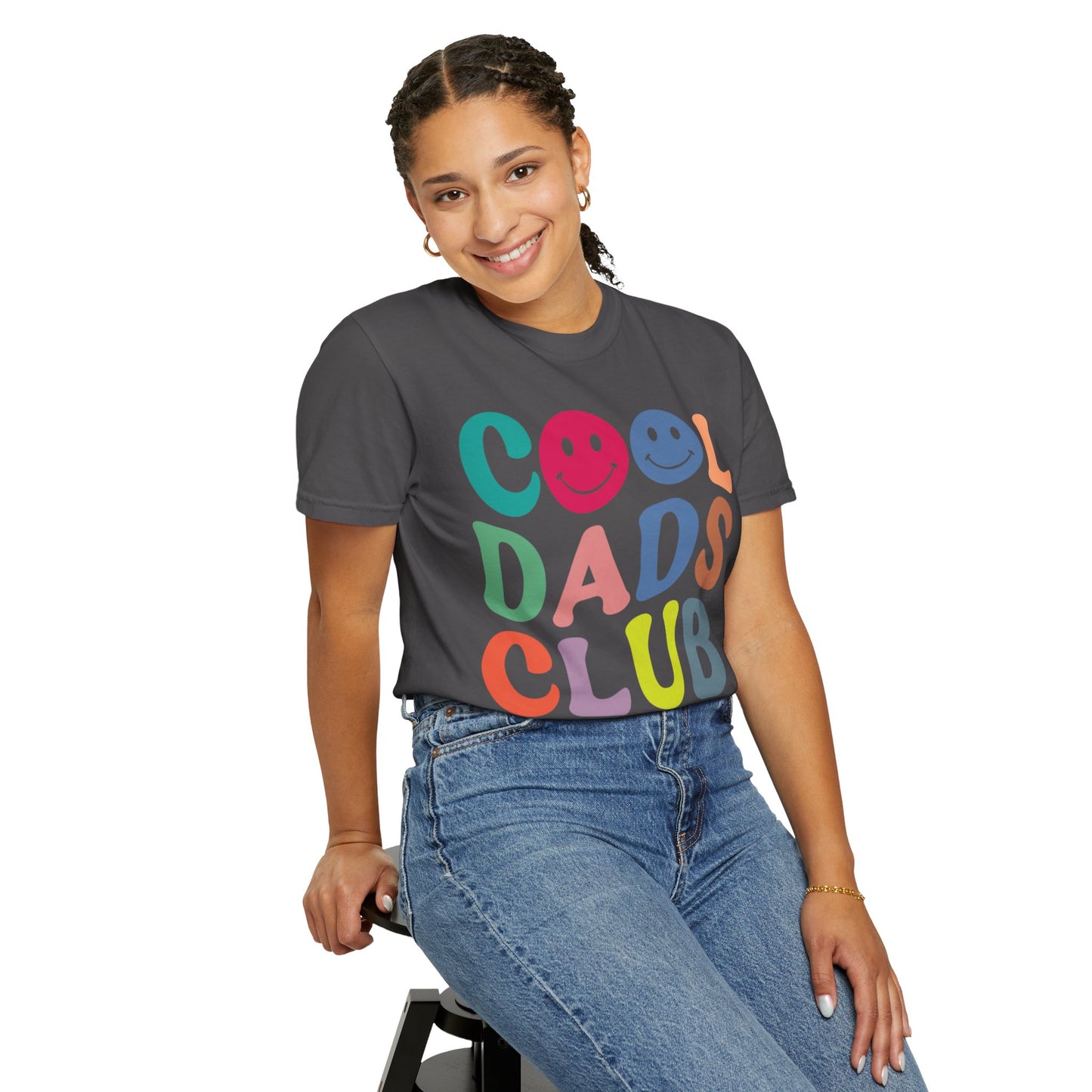 Funny Cool Dad Club Fatherhood Sarcastic Father’s Pride Dad Life Daddy Diaries Unisex Heavy Cotton T-Shirt