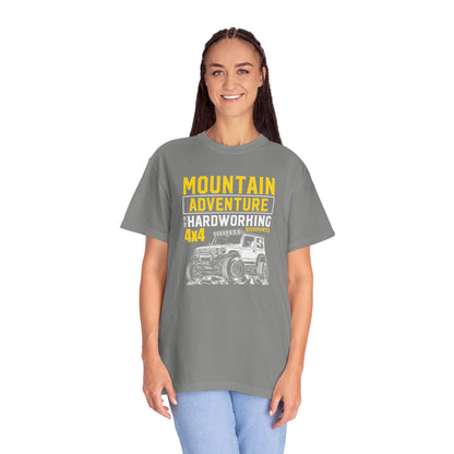 Thriller Mountain Adventure Mountain Explorer Sarcastic Alpine Discover Unisex Heavy Cotton T-Shirt