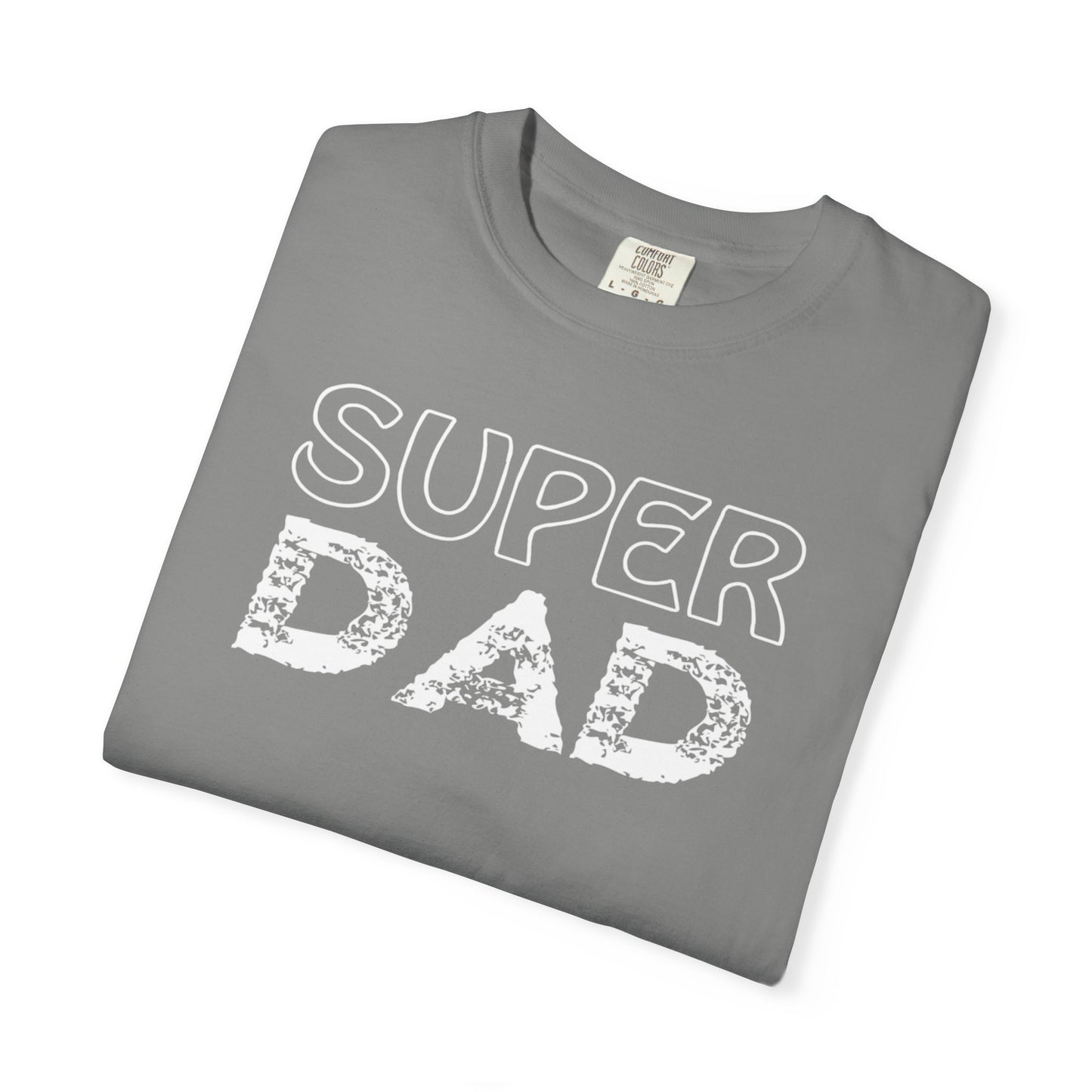 Super Dad Embracing Fatherhood Tee Growing Our Family Anticipating Parenthood Unisex Heavy Cotton T-Shirt