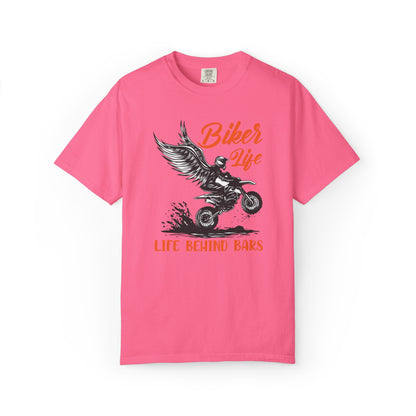 Thriller Live Behind Bars Secret Of Life Journey Over Destination Two Wheeled Adventures Unisex Heavy Cotton T-Shirt