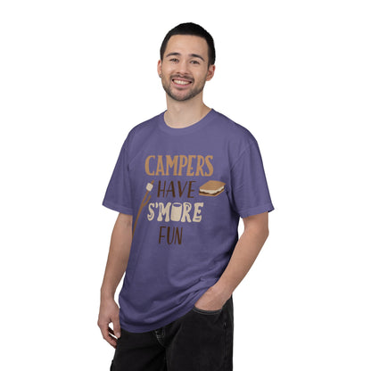 Campers Adventure Mountain Tee Belays Ropes Fun Activities Unisex Heavy Cotton T-Shirt