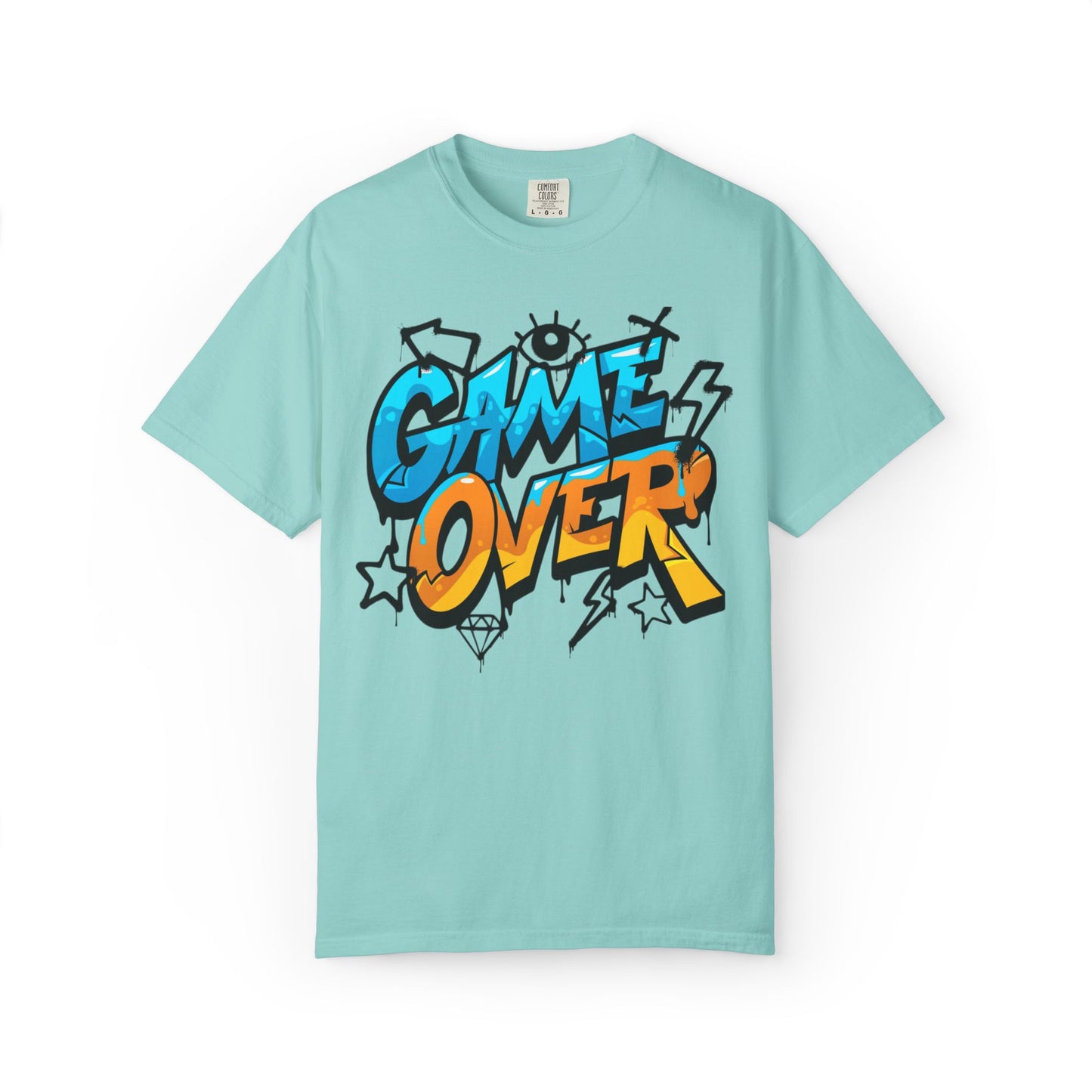 Game Over Unisex Garment-Dyed T-shirt
