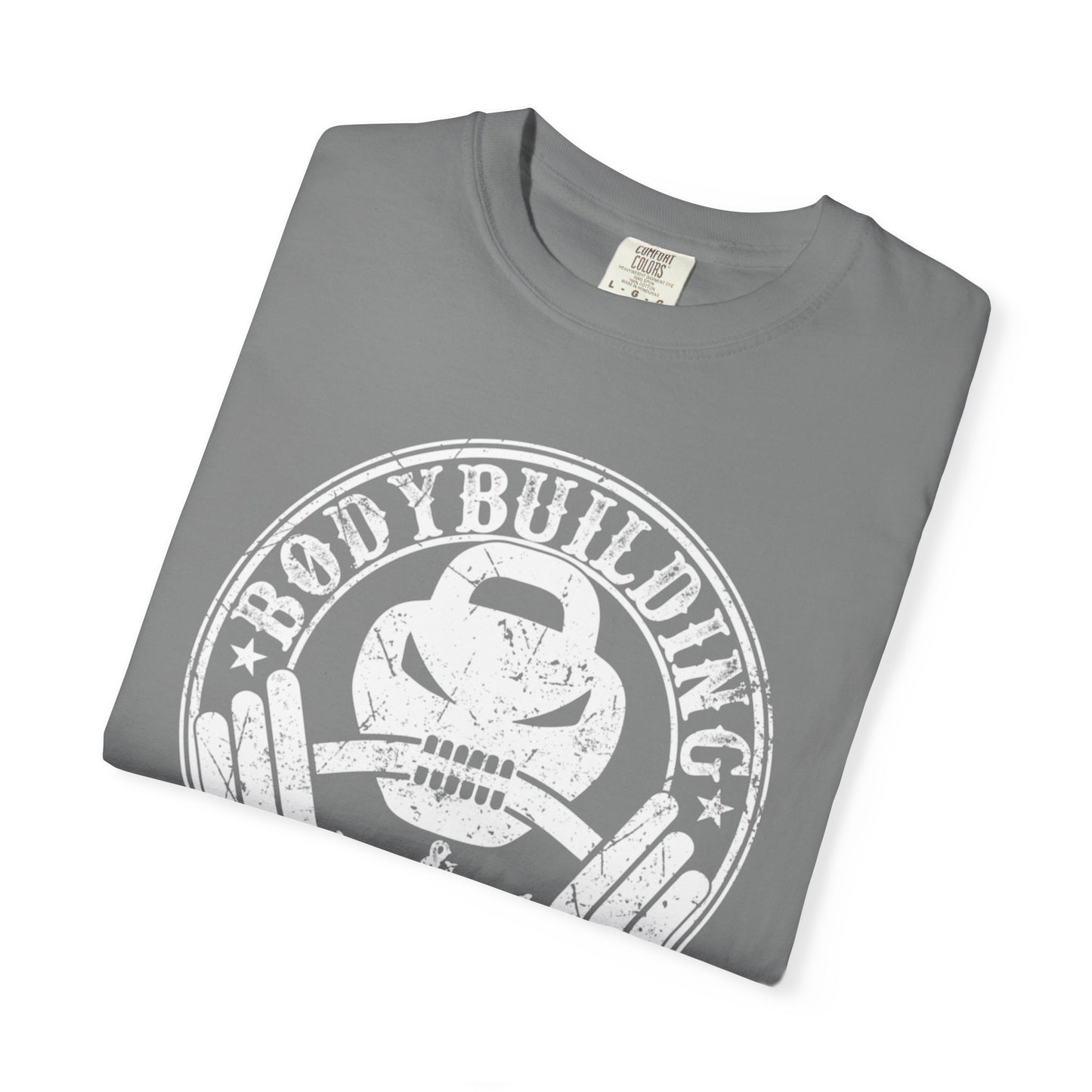 Body Building & Health Supplements Trendy Tee Health Conscious Fitness Freak Exercise Motivation Gym Dedication Unisex Heavy Cotton T-Shirt