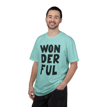 Wonderful Encouragement Self-belief Tee Moral Support Hopefulness Positivity Beautiful Unisex Heavy Cotton T-Shirt