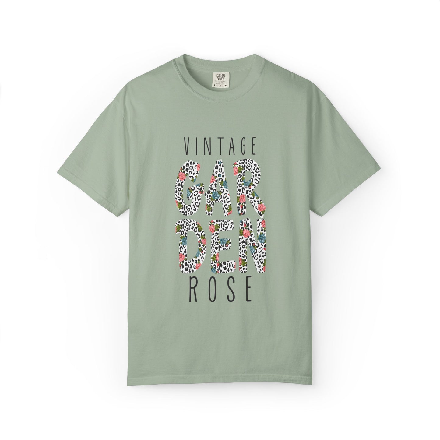 Vintage Garden Rose Heartwarming Lovely Trendy Tee Sweet Charismatic Beautiful Fragrance Happiness Unisex Heavy Cotton T-Shirt