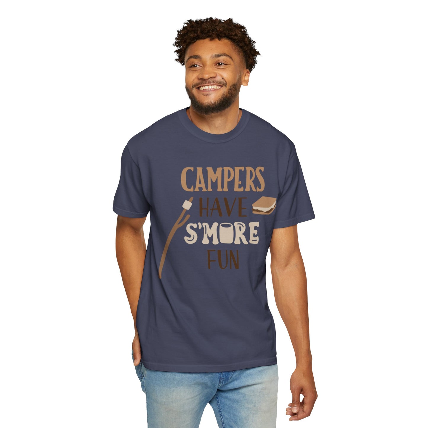 Campers Adventure Mountain Tee Belays Ropes Fun Activities Unisex Heavy Cotton T-Shirt