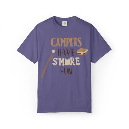 Campers Adventure Mountain Tee Belays Ropes Fun Activities Unisex Heavy Cotton T-Shirt