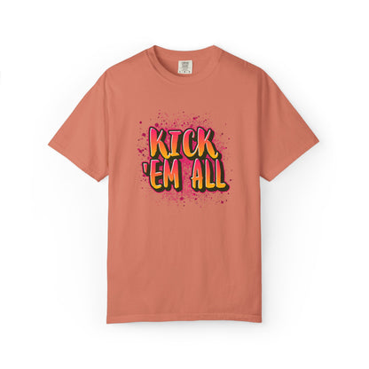 Kick Em All Unisex Heavy Cotton T-Shirt