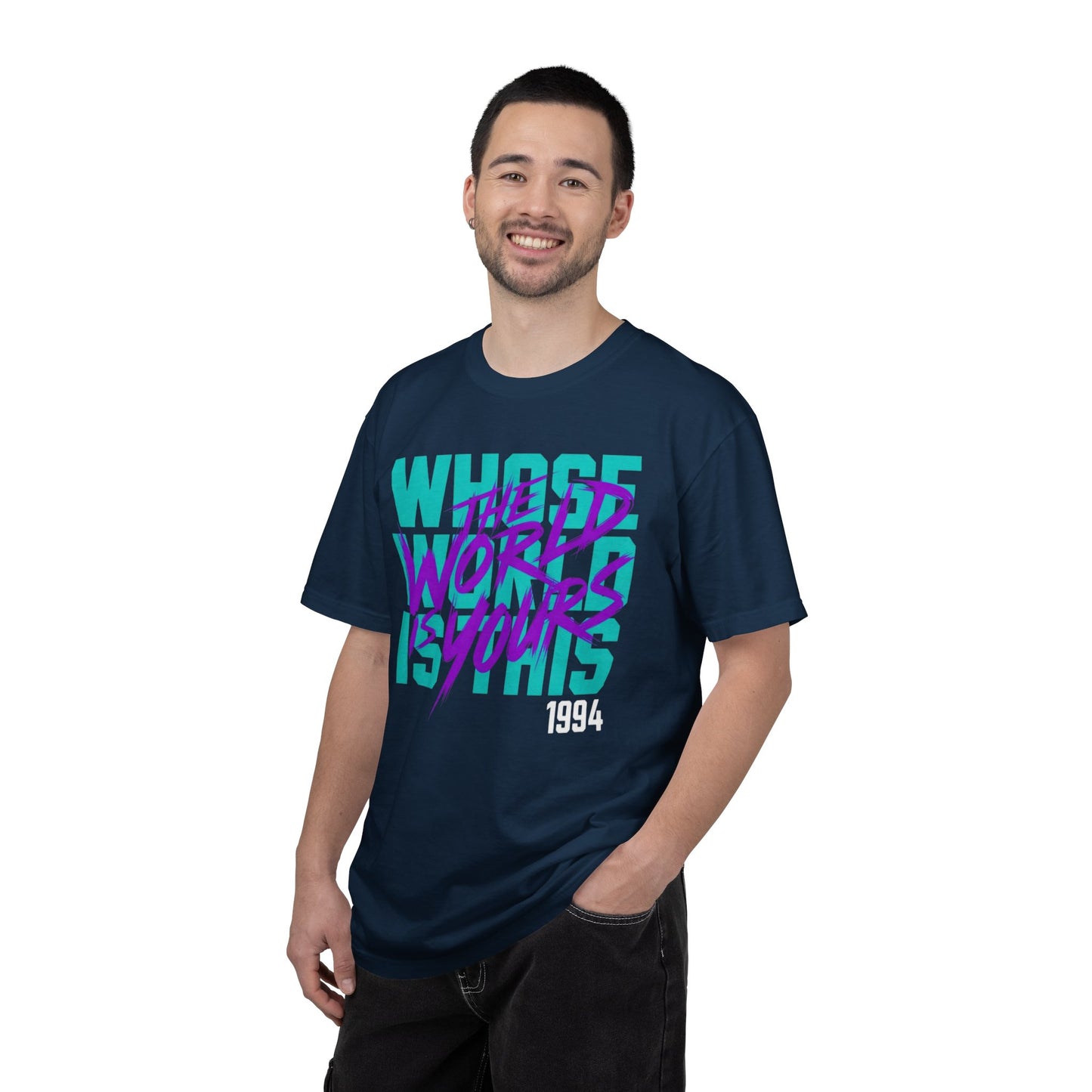 The World Is Yours Unisex Garment-Dyed T-shirt