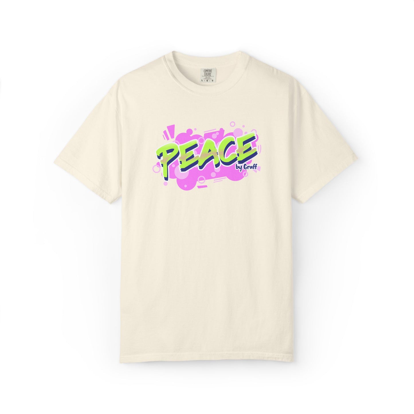 Graffiti Logo Maker Featuring Bubbly Graphics Unisex Heavy Cotton T-Shirt