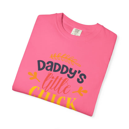 Daddy’s Little Chick Confidence Tee Elegance Charming Appealing Beauty Easter Celebration Unisex Heavy Cotton T-Shirt
