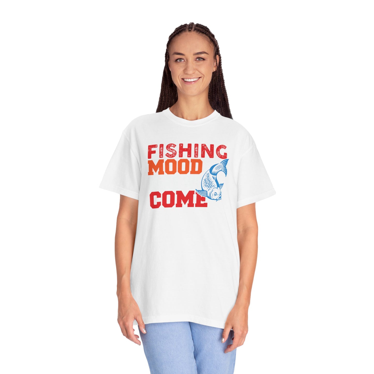 Fishing Mood Fishing Gear Sarcastic Fisherman Fishing Tee Unisex Heavy Cotton T-Shirt