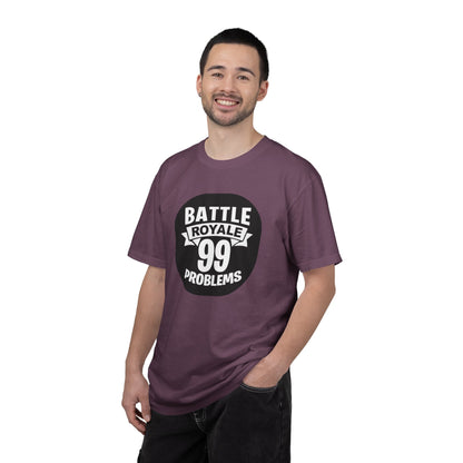 Battle Royal Multiplayer Madness Tee Thrilling Elimination High-Stakes Combat Unisex Heavy Cotton T-Shirt