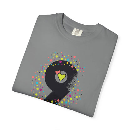 9 Nine Number Flowers Heartwarming Lovely Trendy Tee Sweet Charismatic Beautiful Fragrance Rose Unisex Heavy Cotton T-Shirt