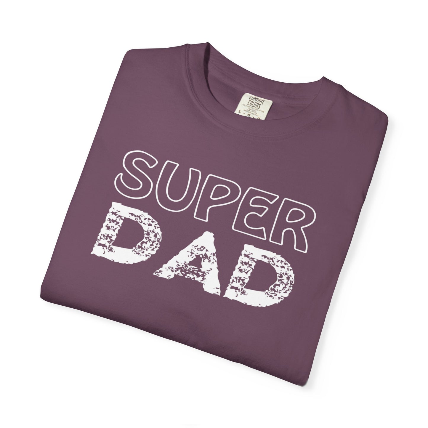 Super Dad Embracing Fatherhood Tee Growing Our Family Anticipating Parenthood Unisex Heavy Cotton T-Shirt