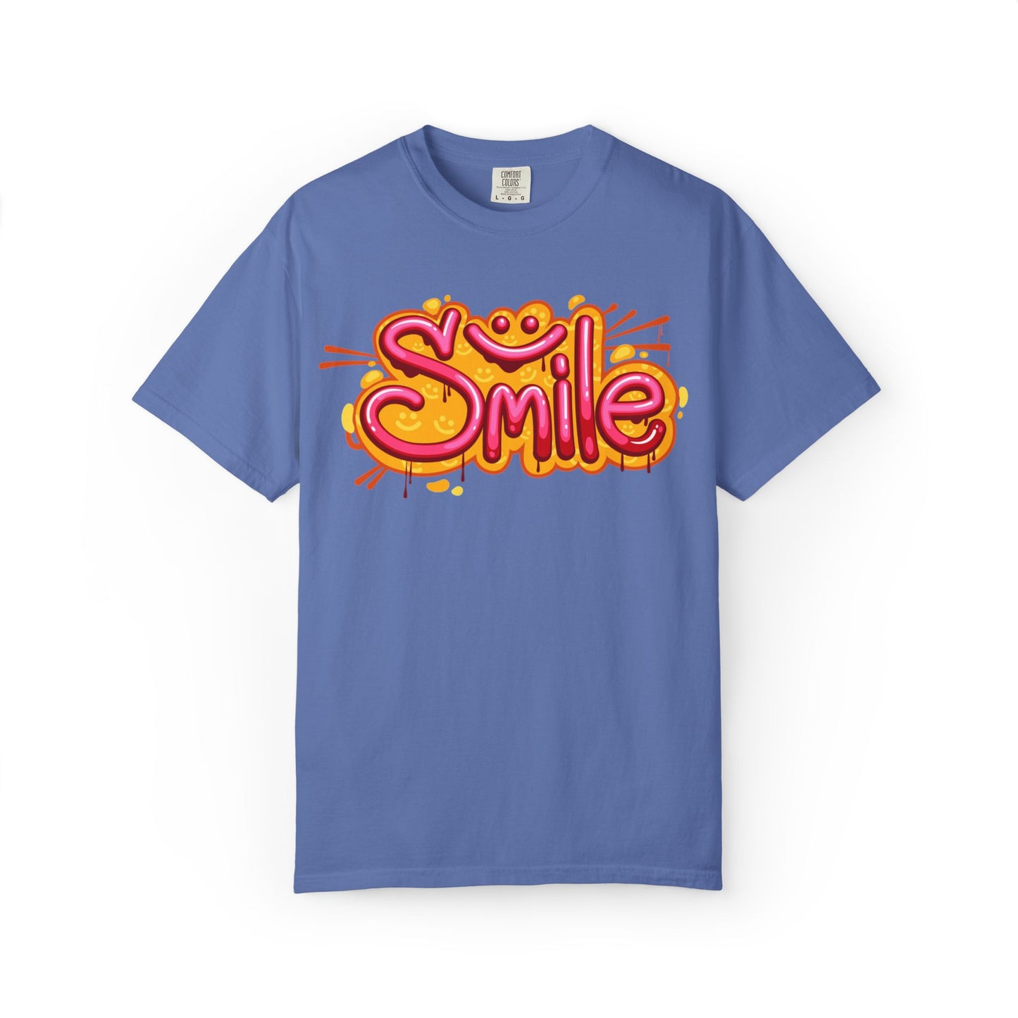 Smile Unisex Garment-Dyed T-shirt