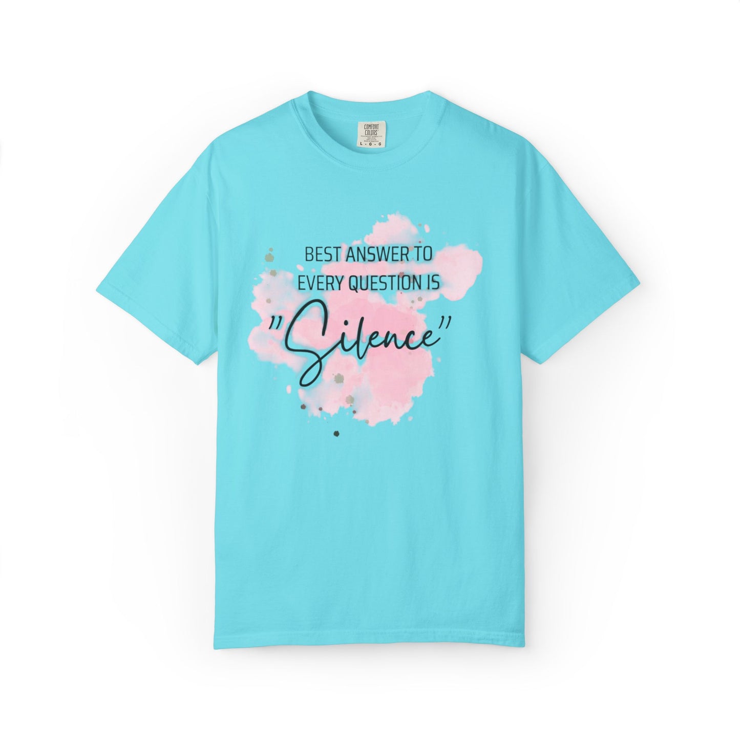 Silence - Unisex Garment-Dyed T-shirt