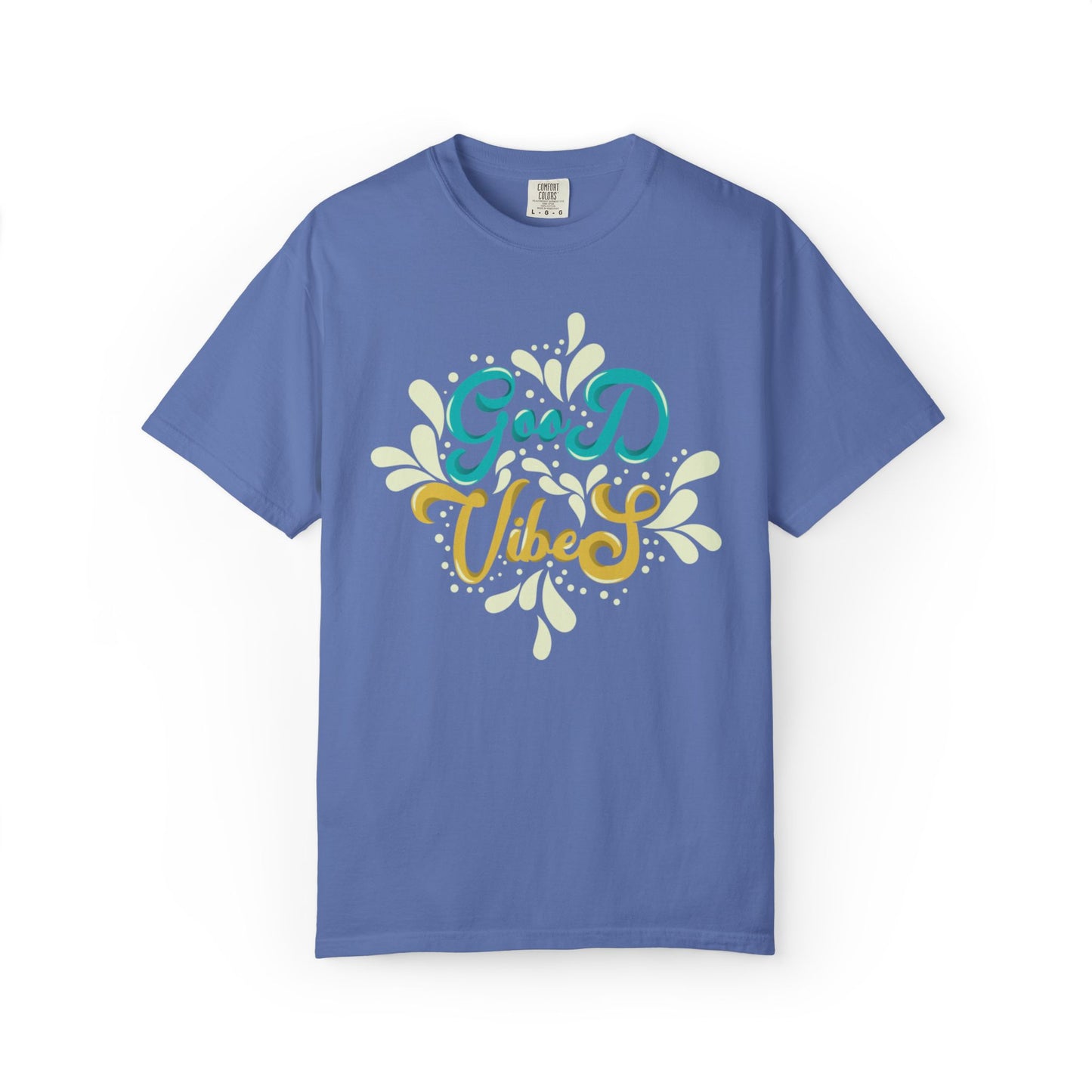 Good Vibes Motivational Tee Let Go Of Negativity Focus On Solutions Growth Mindset Unisex Heavy Cotton T-Shirt