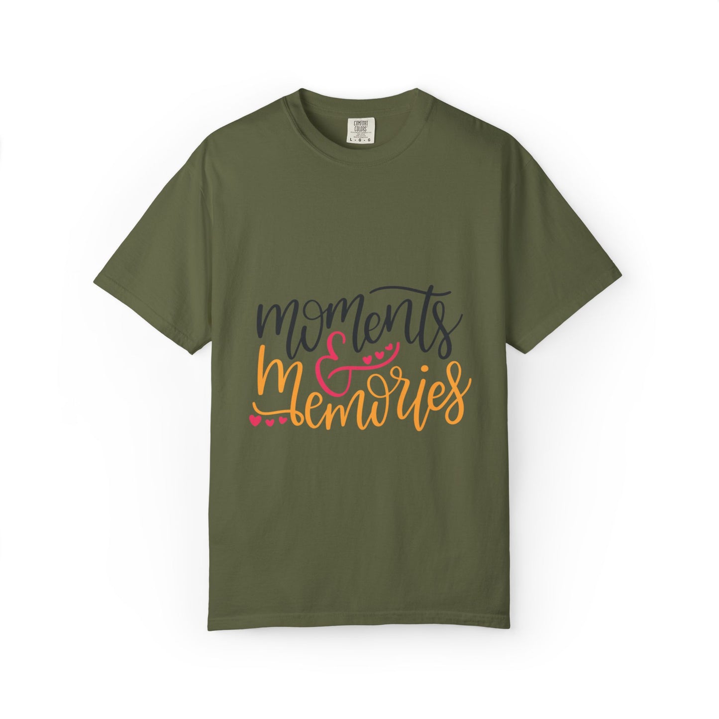 Moments & Memories Chapters Of Life Precious Moments Tee Recollections Meaningful Experiences Nostalgia  Unisex Heavy Cotton T-Shirt