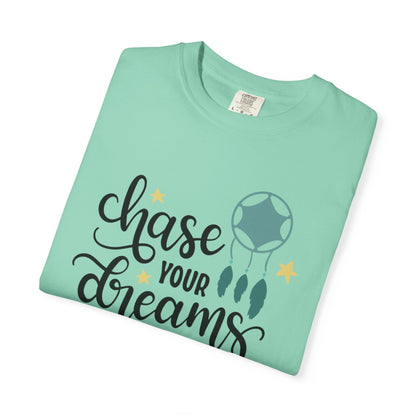 Chase Your Dreams Creativity Imagination Tee Determination Reach For The Stars Unisex Heavy Cotton T-Shirt