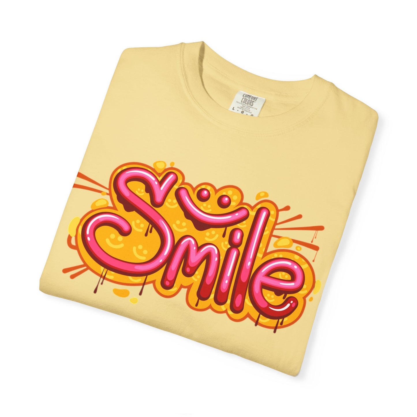 Smile Unisex Garment-Dyed T-shirt