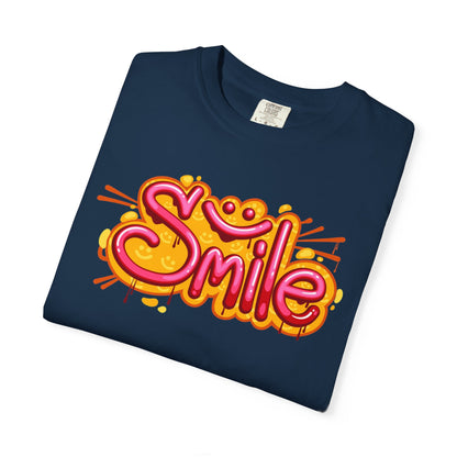 Smile Unisex Garment-Dyed T-shirt