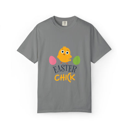 Easter Chick Holy Week Easter Celebration Spring Festival Tee Christian Holiday Easter Eggs Good Friday Unisex Heavy Cotton T-Shirt