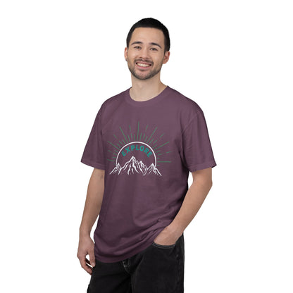 Funny Explore Mountain Adventure Tee Sarcastic Alpine Discover Camping Forest Unisex Heavy Cotton T-Shirt