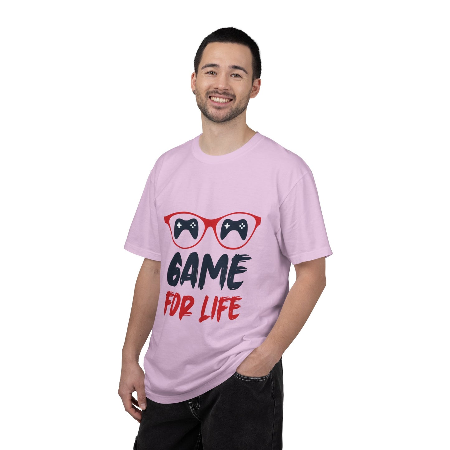 Game For Life Adventures Tee Player’s Journey Obsession Epic Battles Unisex Heavy Cotton T-Shirt