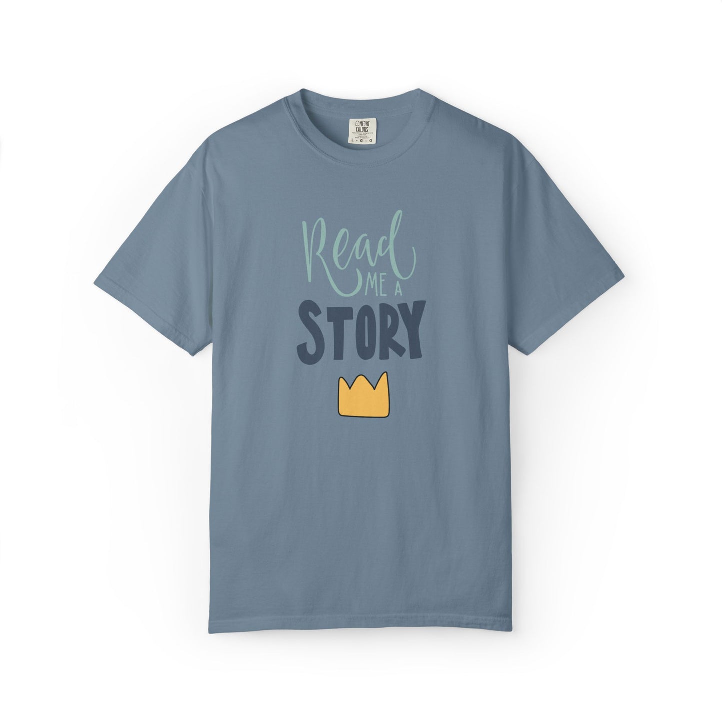 Read Me A Story Time Travel Superhero Parallel Trendy Tee Universe Fiction Connection Grand Parents Unisex Heavy Cotton T-Shirt
