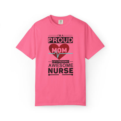 I’m A Proud Mom Clinical Specialist Education Healthcare Job Devoted Trendy Tee Patient Care Medical Unisex Heavy Cotton T-Shirt