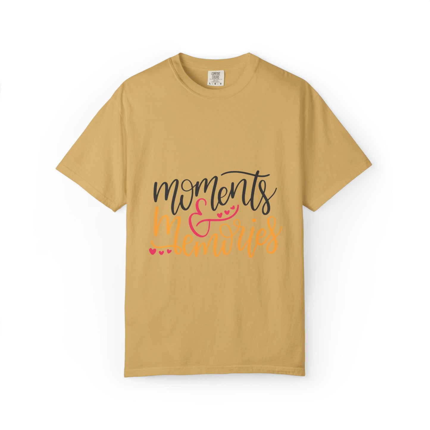 Moments & Memories Chapters Of Life Precious Moments Tee Recollections Meaningful Experiences Nostalgia  Unisex Heavy Cotton T-Shirt
