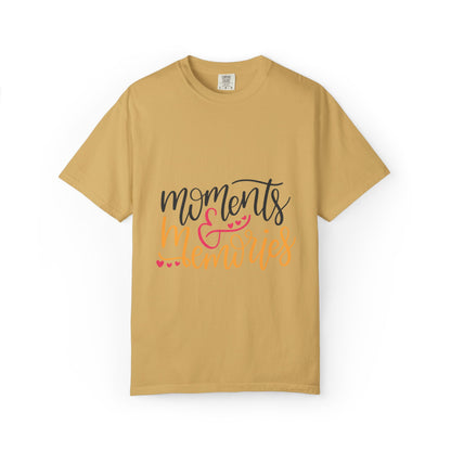 Moments & Memories Chapters Of Life Precious Moments Tee Recollections Meaningful Experiences Nostalgia  Unisex Heavy Cotton T-Shirt