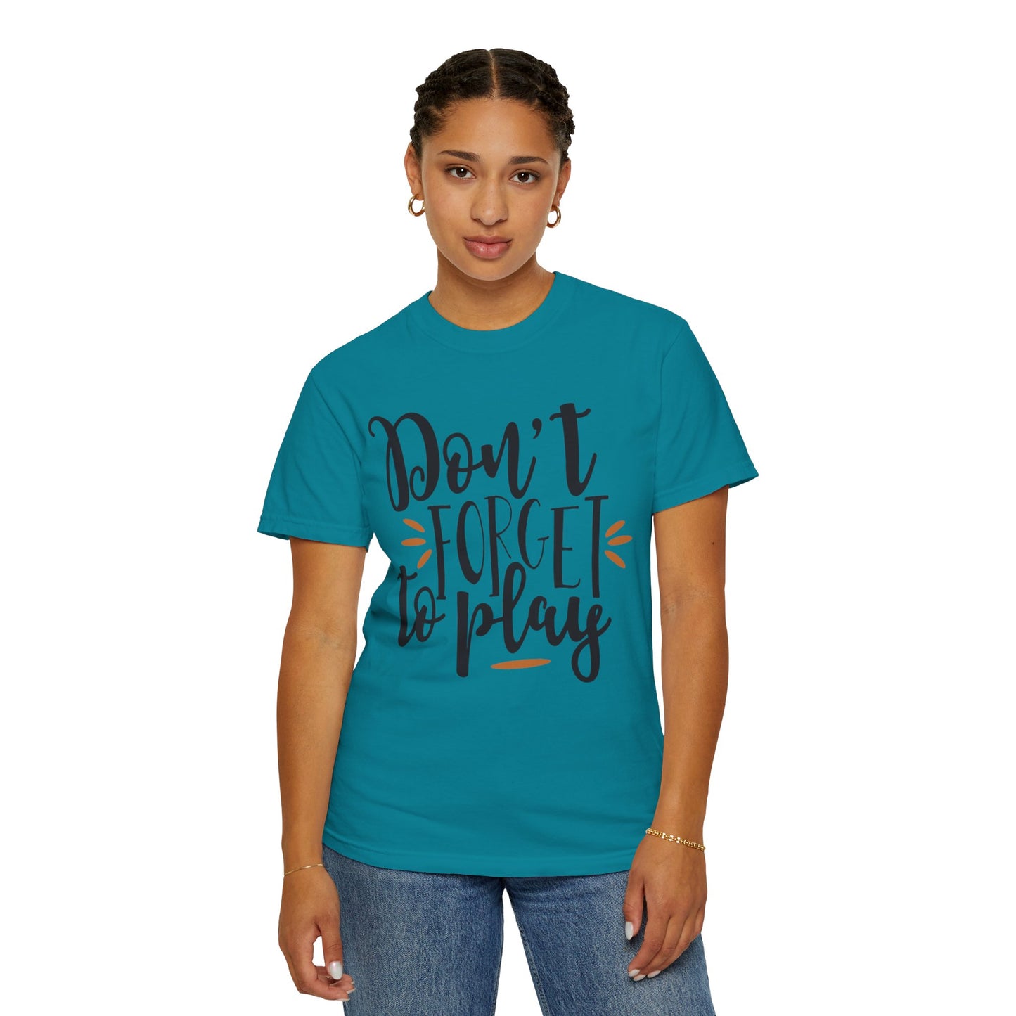 Don’t Forget To Play Warriors Tee Non-Stop Playing Gaming Obsession Unisex Heavy Cotton T-Shirt