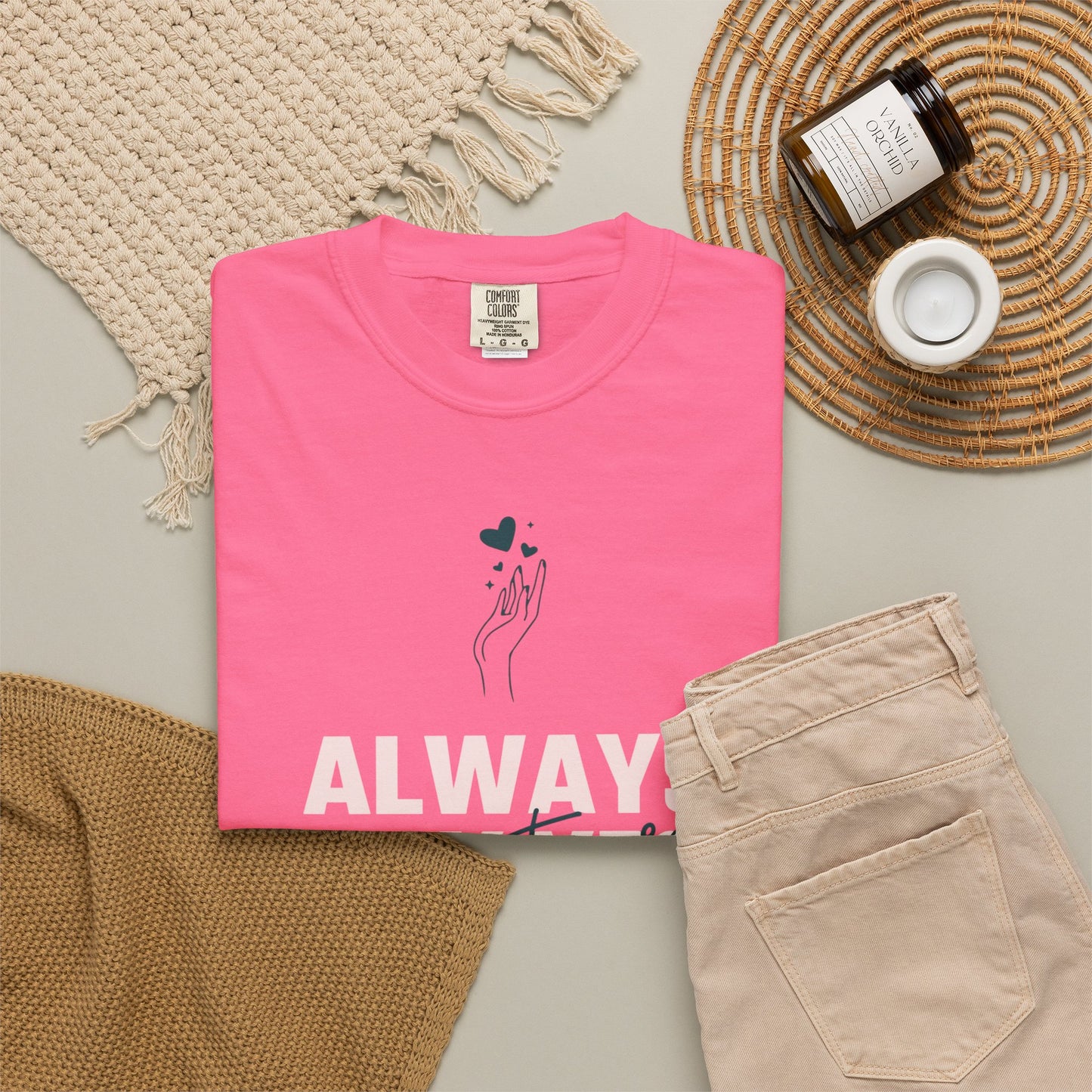 T-Shirt Design Maker Featuring a Girly Typography