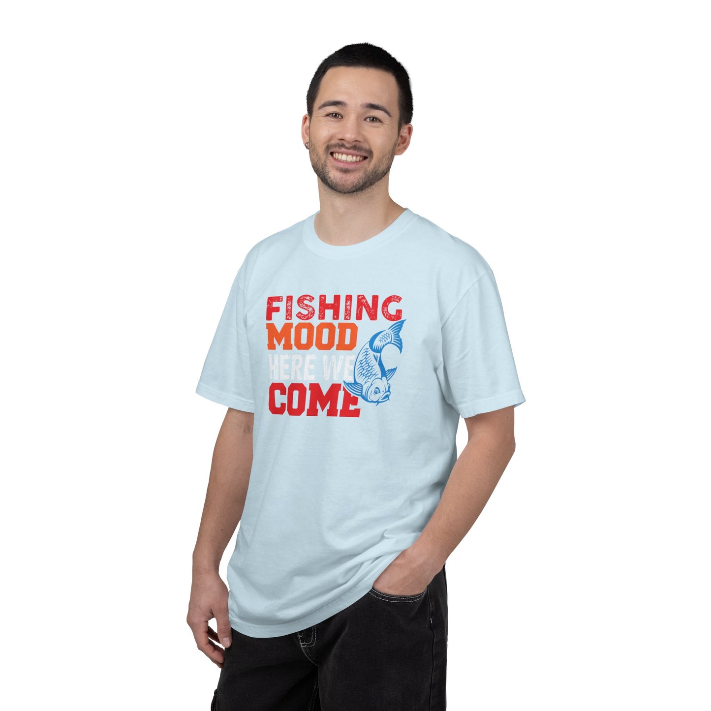 Fishing Mood Fishing Gear Sarcastic Fisherman Fishing Tee Unisex Heavy Cotton T-Shirt