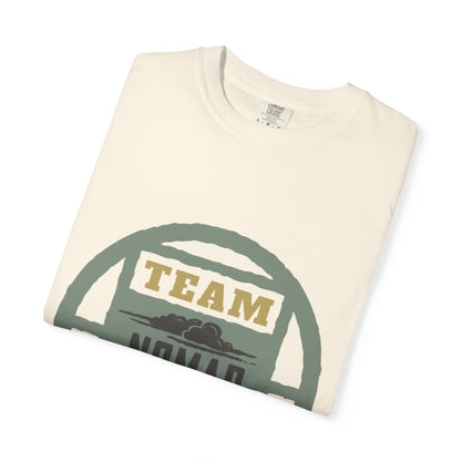 Team Nomad Constant Movement Discovery Freedom Adventure Enthusiasts Unisex Heavy Cotton T-Shirt