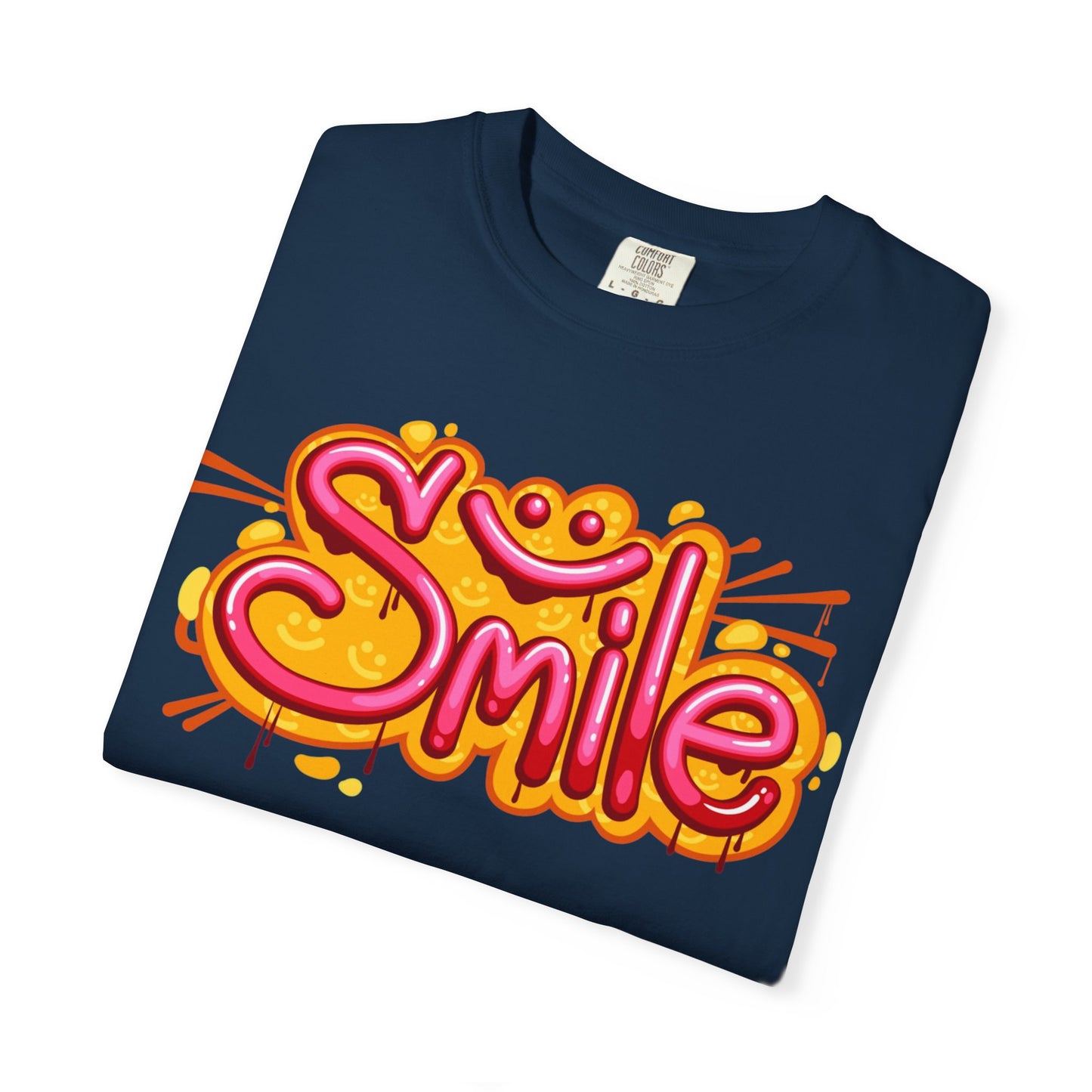 Smile Unisex Garment-Dyed T-shirt