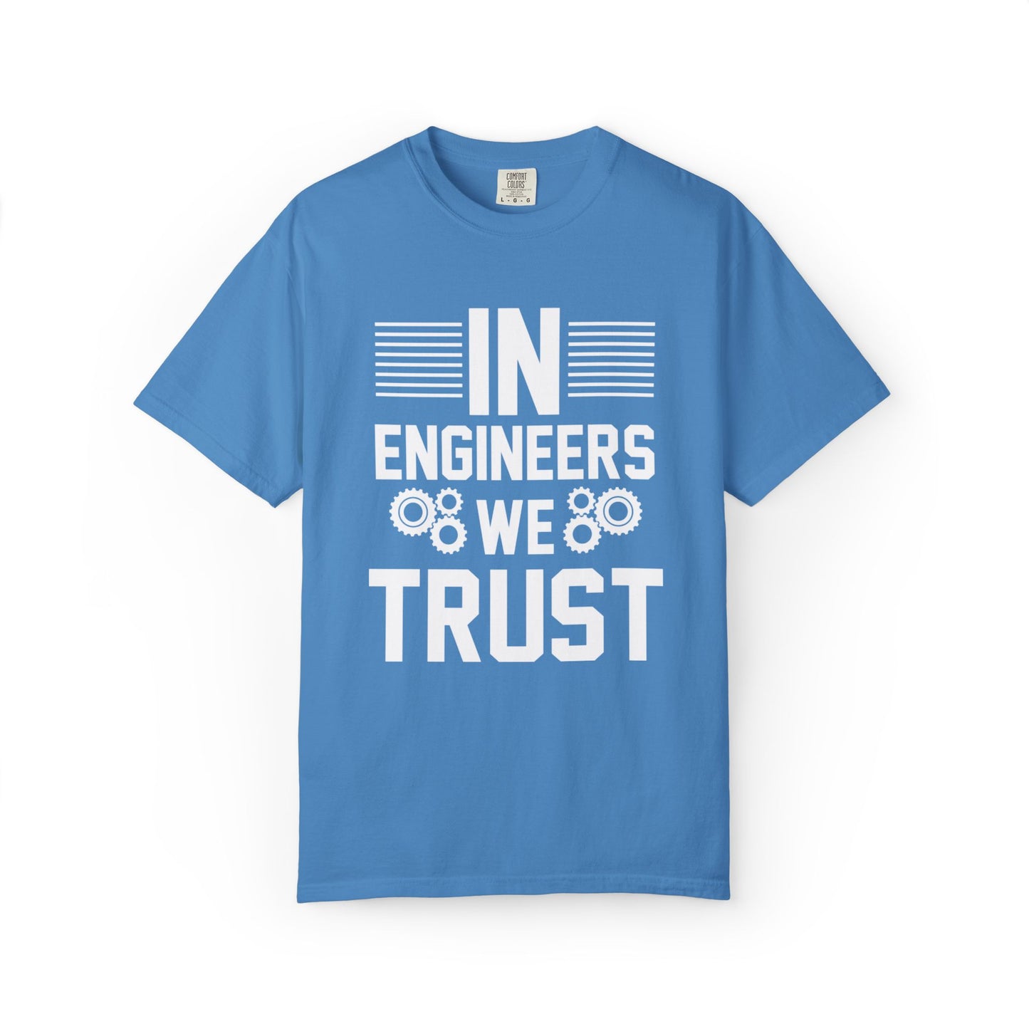 In Engineers We Trust Critical Thinking Problem-Solving Sarcastic Adaptability Unisex Heavy Cotton T-Shirt