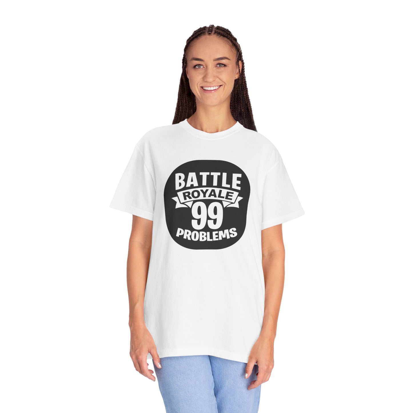 Battle Royal Multiplayer Madness Tee Thrilling Elimination High-Stakes Combat Unisex Heavy Cotton T-Shirt