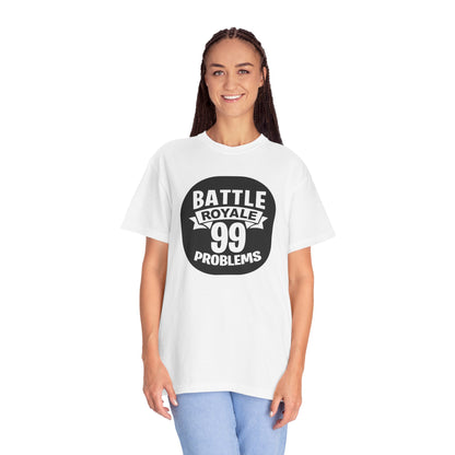 Battle Royal Multiplayer Madness Tee Thrilling Elimination High-Stakes Combat Unisex Heavy Cotton T-Shirt