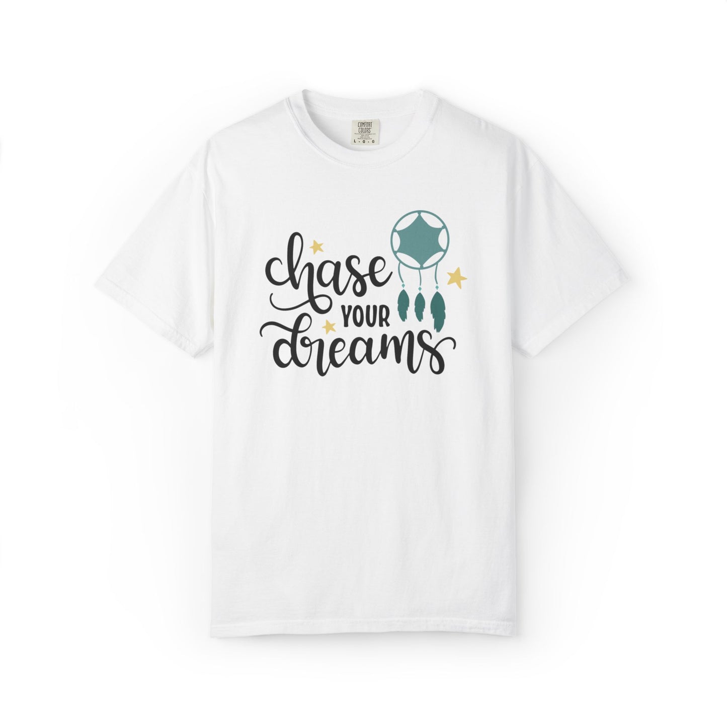 Chase Your Dreams Creativity Imagination Tee Determination Reach For The Stars Unisex Heavy Cotton T-Shirt