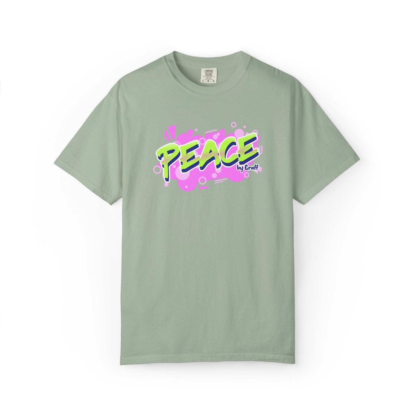 Graffiti Logo Maker Featuring Bubbly Graphics Unisex Heavy Cotton T-Shirt