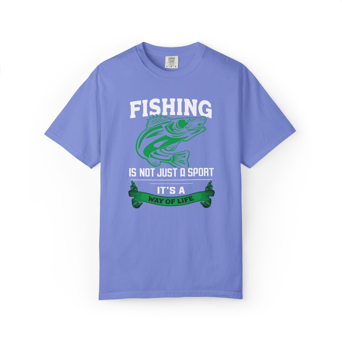 Fishing Is Not Just A Sport Reel Bait Fishing Tee Solitude Unisex Heavy Cotton T-Shirt