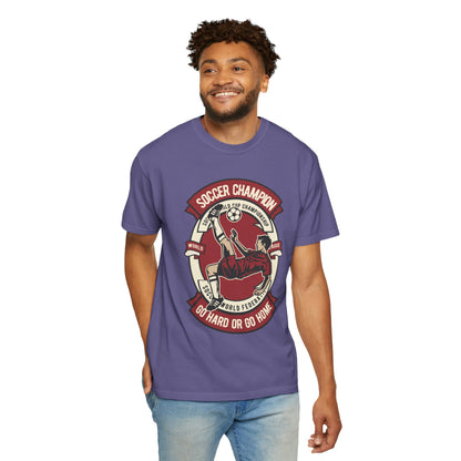 Soccer Champion Heartwarming Sweet Tee Charismatic Passion Unisex Heavy Cotton T-Shirt